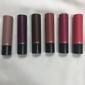 Mac lipsticks liptensity collection